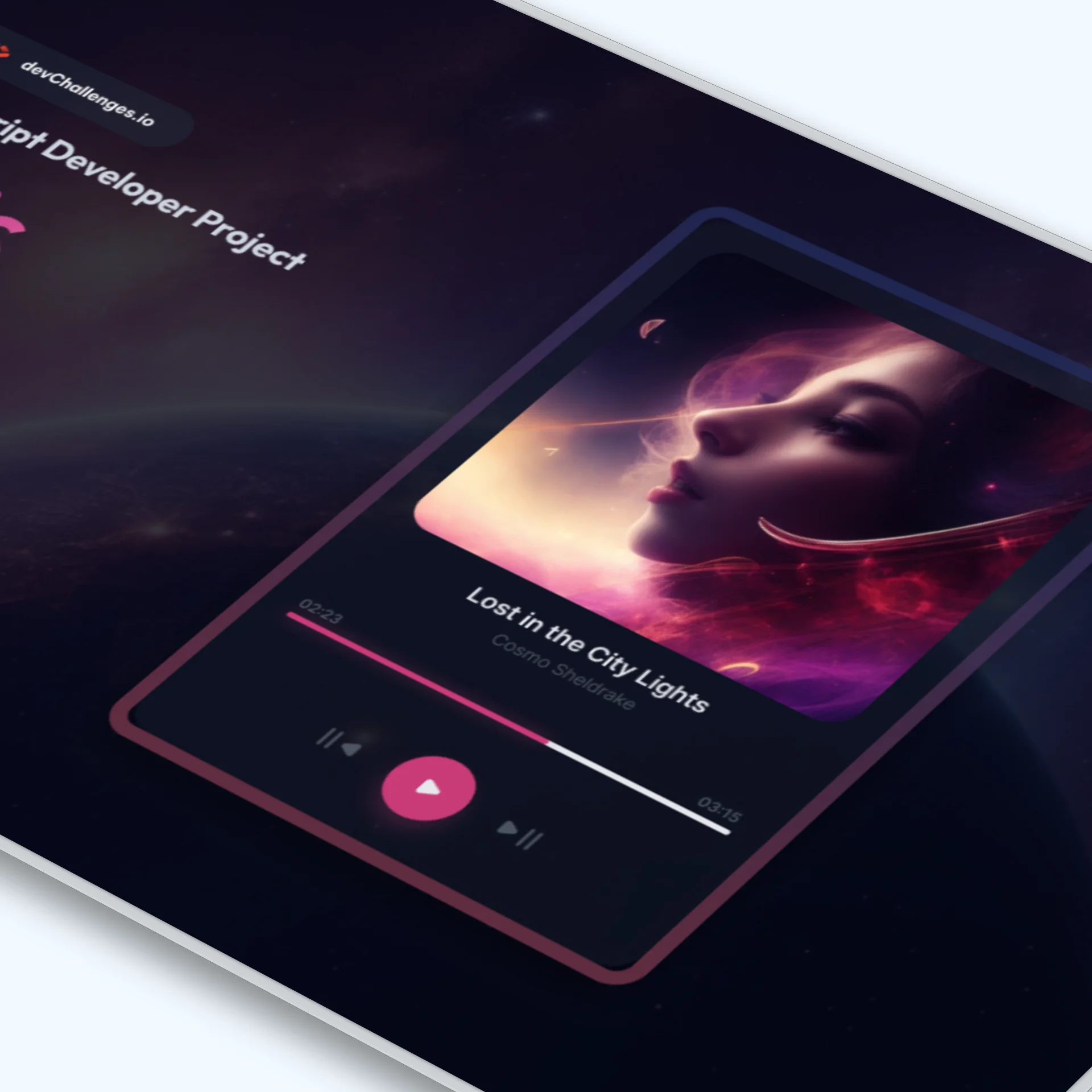 proyecto de reproductor de musica